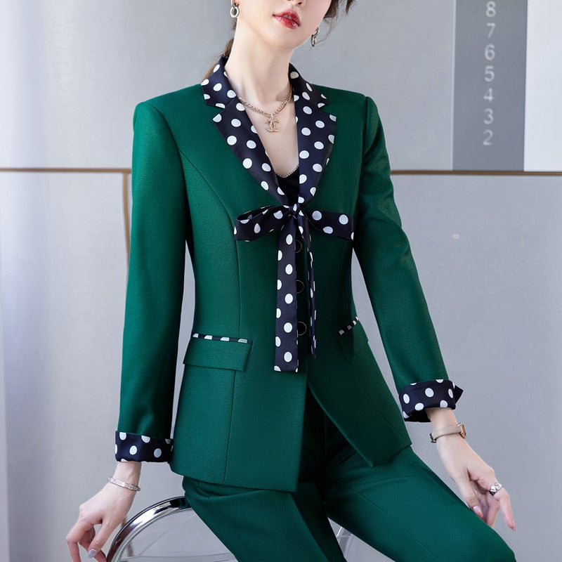 High Quality Spring Autumn Formal Ladies Red Blazer Women Business Suits Work Wear Office Uniform 2-piece Skirt Jacket Set 5XL